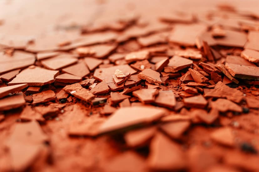 Rote Tonerde - Mineralreich und mattierend