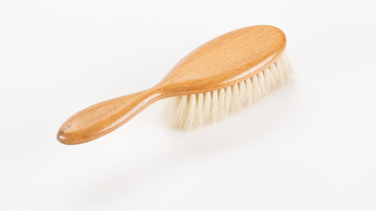 Naturhaarbürste aus Holz